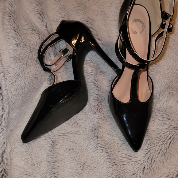 Journee collection Black high heels - Picture 2 of 7